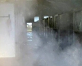 Steam cleaning at stables